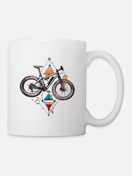 Dein Mountainbike-Design für die moderne Ära - Tasse - Weiß