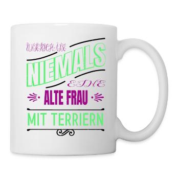 Démonstration Pet Girl A Womans Place - Mug blanc - blanc - Droite