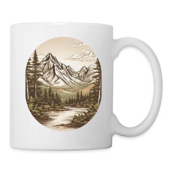 Mountains - Landscape - Mug - white - Right