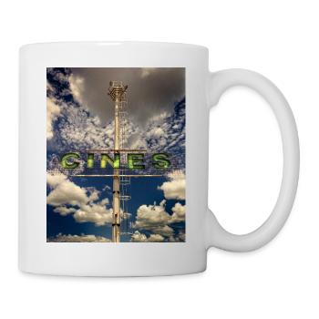 cinéma - Mug blanc - blanc - Droite