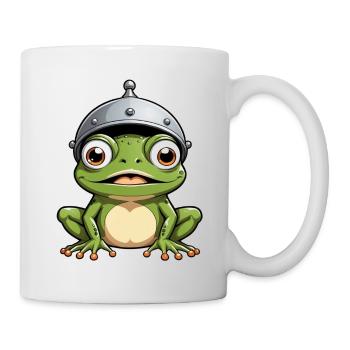 grenouille - Mug blanc - blanc - Droite
