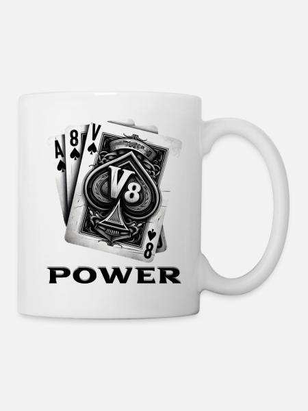 V8 - Mug - white