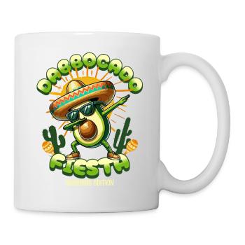 DABBOCADO FIESTA Avocat Mexicain Édition Soleil - Mug blanc - blanc - Droite