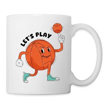 Basketball und Humor - Tasse - Weiß - Rechts