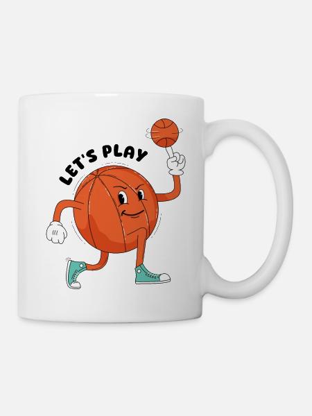 Basketball and humor - Mug - white
