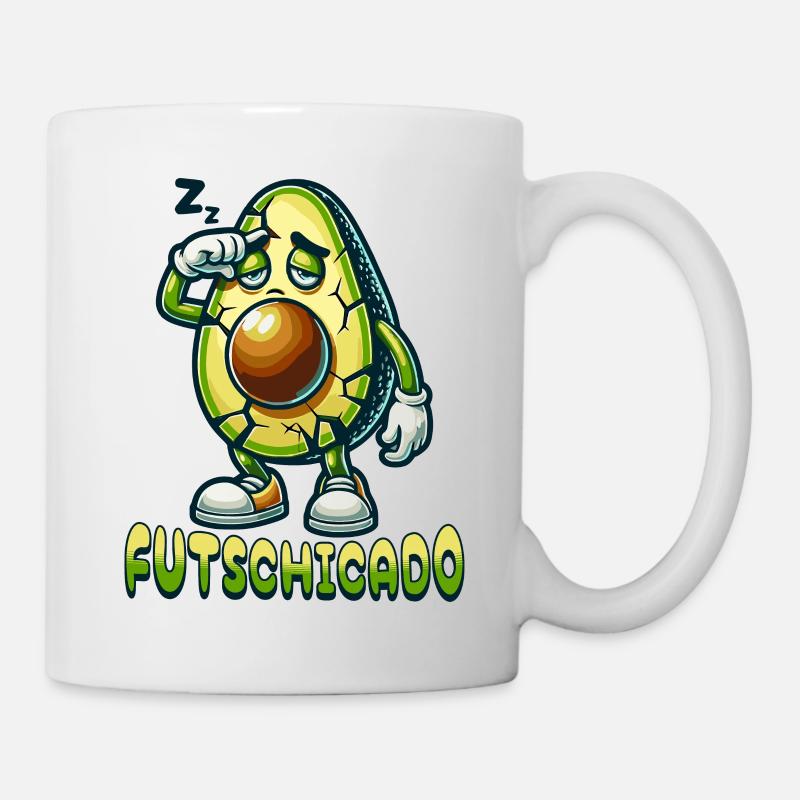 FUTSCHICADO AVOCADO - Tasse - Weiß