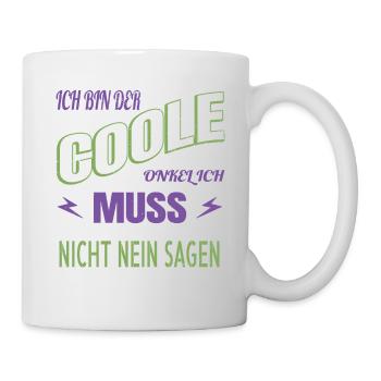 cool sayings cool uncle trait - Mug - white - Right