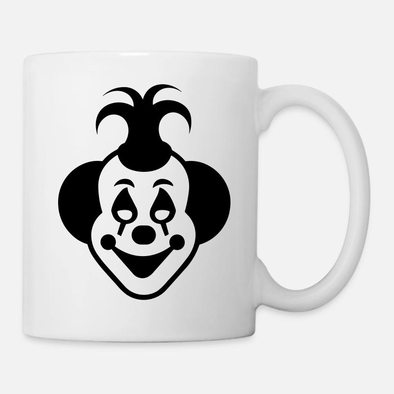 Clown - Tasse - Weiß