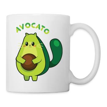 Avocato Cats T-Shirt - Original - Mug blanc - blanc - Droite