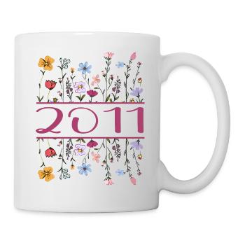2011 Legendary Since 2011 Birthday 2011 Women - Mug - white - Right