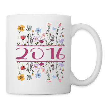 2016 Legendär Seit 2016 Geburtstag 2016 Frauen - Tasse - Weiß - Rechts