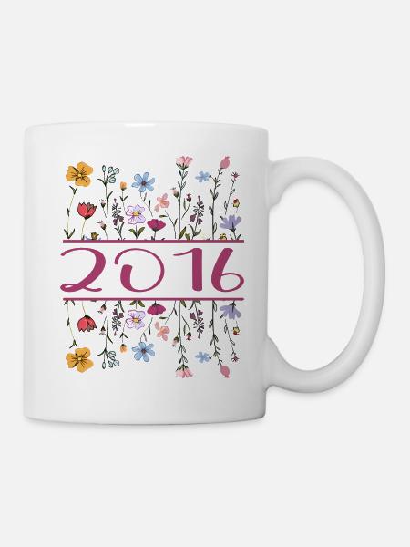 2016 Legendär Seit 2016 Geburtstag 2016 Frauen - Tasse - Weiß