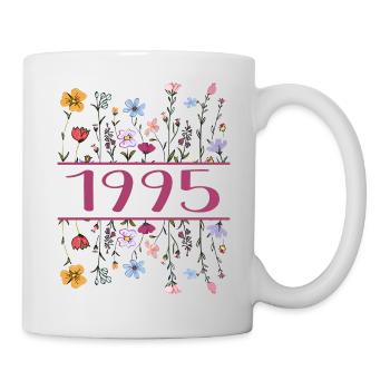 1995 Legendary Since 1995 Birthday 1995 Women - Mug - white - Right