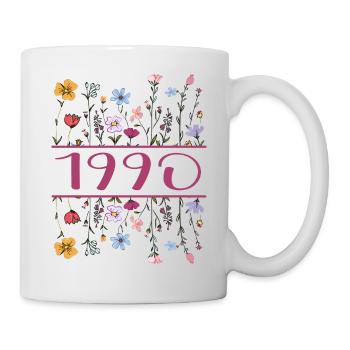 1990 Legendary Since 1990 Birthday 1990 Women - Mug - white - Right