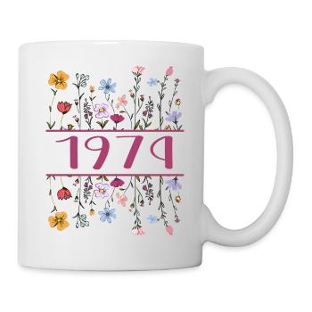 1974 Legendary Since 1974 Birthday 1974 Women - Mug - white - Right