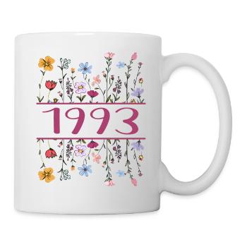 1993 Légendaire Depuis 1993 Anniversaire 1993 Femmes - Mug blanc - blanc - Droite