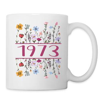 1973 Legendary Since 1973 Birthday 1973 Women - Mug - white - Right