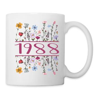 1988 Legendär Seit 1988 Geburtstag 1988 Frauen - Tasse - Weiß - Rechts
