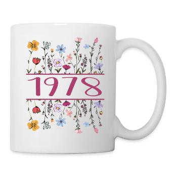 1978 Légendaire Depuis 1978 Anniversaire 1978 Femmes - Mug blanc - blanc - Droite