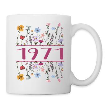 1971 Legendary Since 1971 Birthday 1971 Women - Mug - white - Right