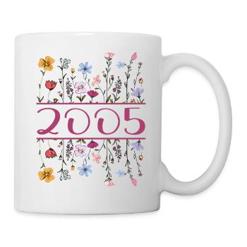 2005 Legendär Seit 2005 Geburtstag 2005 Frauen - Tasse - Weiß - Rechts