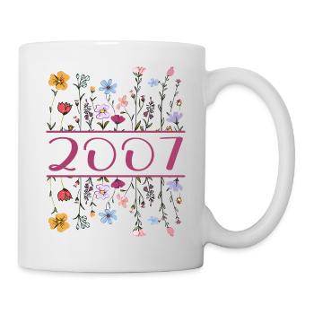 2007 Legendär Seit 2007 Geburtstag 2007 Frauen - Tasse - Weiß - Rechts