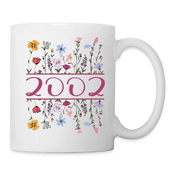 2002 Legendär Seit 2002 Geburtstag 2002 Frauen - Tasse - Weiß - Rechts