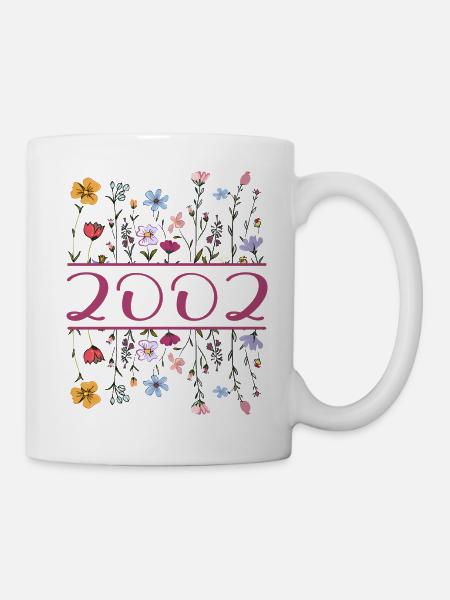 2002 Legendär Seit 2002 Geburtstag 2002 Frauen - Tasse - Weiß