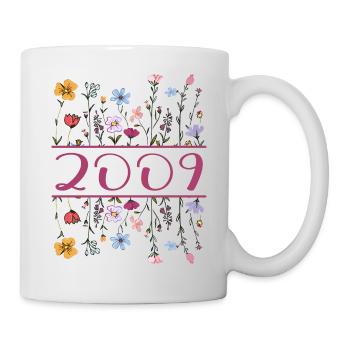 2009 Legendär Seit 2009 Geburtstag 2009 Frauen - Tasse - Weiß - Rechts