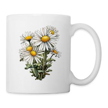 Chamomile 6 Flowers - Mug - white - Right