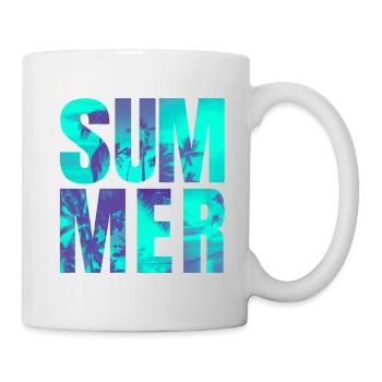 Sommer Sommer - Tasse - Weiß - Rechts