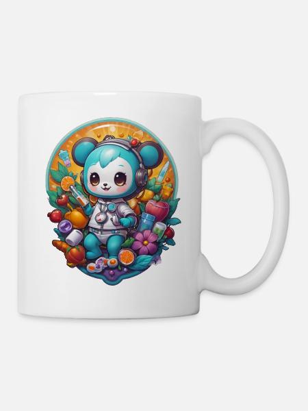 Happy Medicine - Tasse - Weiß