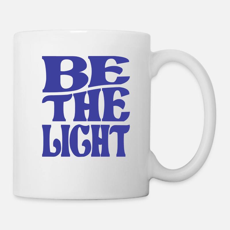 Sei das Licht Matthäus 5:14 Bibelvers Christ - Tasse - Weiß