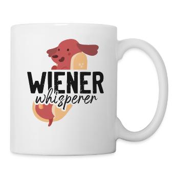 Hot Dog Adulte Humour Jeu de mots Coquin - Mug blanc - blanc - Droite