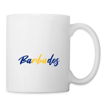 Barbados Geschenkidee lustiger Spruch Therapie - Tasse - Weiß - Rechts