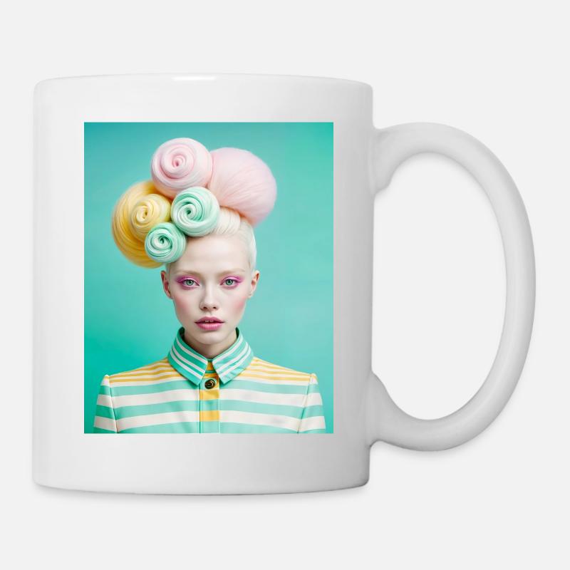 Candyfloss, Digital Art - Mug - white