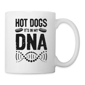 hot-dog hot-dogs adultes c’est dans mon - Mug blanc - blanc - Droite