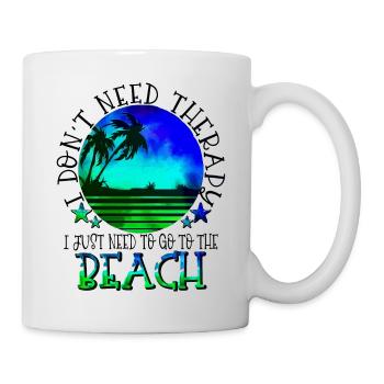summer lake nature flora art pool sea beach love - Mug - white - Right