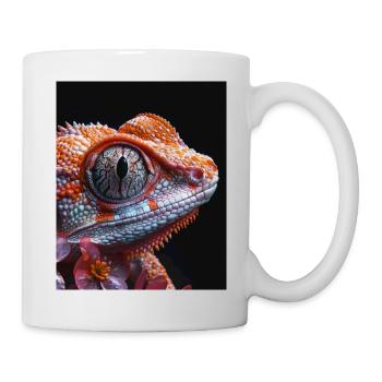 Poster Animal and Flower 13 - Tasse - Weiß - Rechts