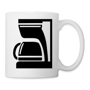 Coffee Maker Espresso - Mug - white - Right