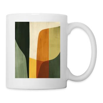 Affiche Minimaliste Geo 1 - Mug blanc - blanc - Droite