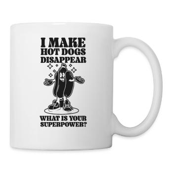Hot Dog Adulte Je fais des hot-dogs - Mug blanc - blanc - Droite