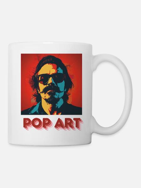 Pop Art - Mug blanc - blanc