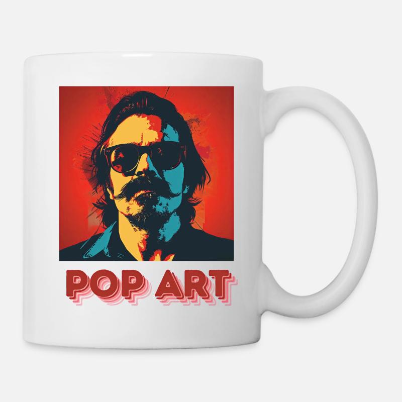 Pop Art - Mug - white