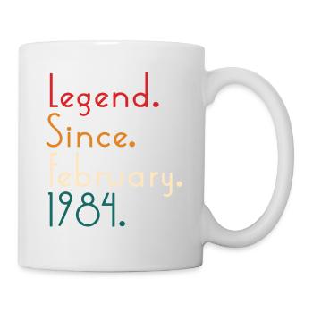 Legend Since February 1984 - Mug - white - Right