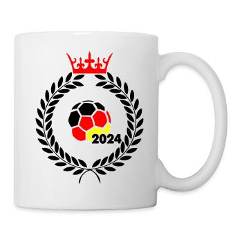 fußball deutschland 2024 - Tasse - Weiß - Rechts