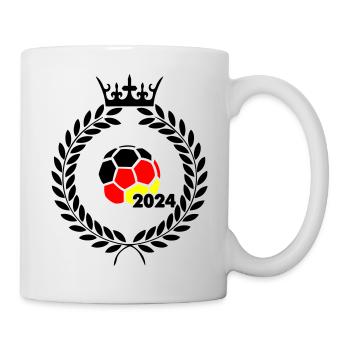 fußball deutschland 2024 - Tasse - Weiß - Rechts