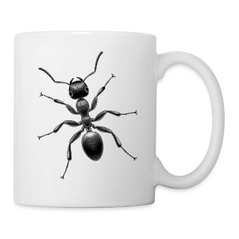 Fourmi - Mug blanc - blanc - Droite