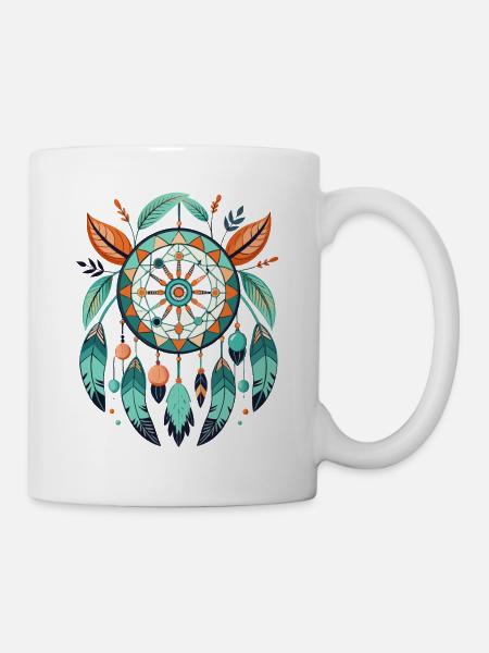 Attrape-rêves - Mug blanc - blanc