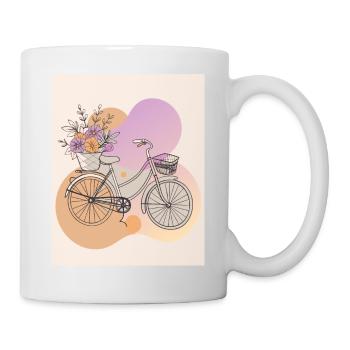 Bicycle - Color blobs - Mug - white - Right